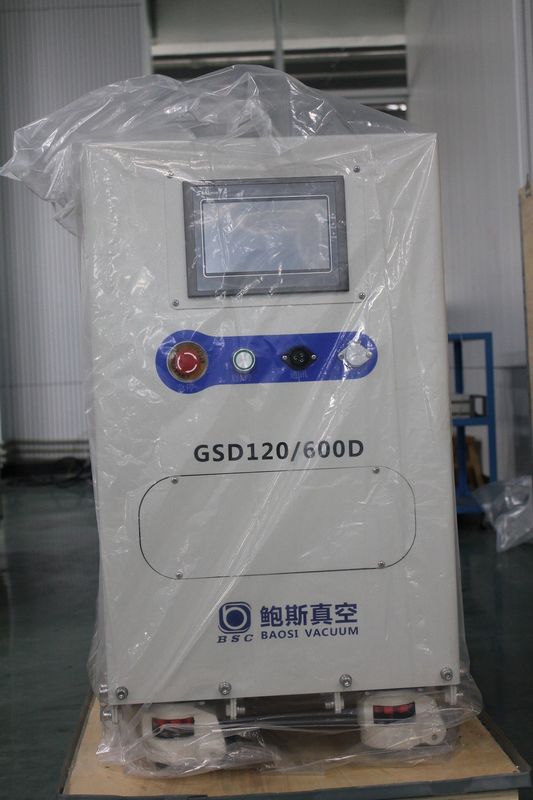 Metallurgy Rotary Screw Vacuum Pump System , GSD120 Backing Pump 600 m³/h Dry Vacuum Pump