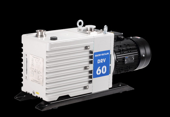 60m3/H Two Stage Oil Rotary Vane Vacuum Pump DRV60 For Refrigeration System